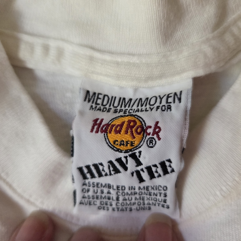 Hard Rock Cafe White T-Shirt - Picture 4 of 4